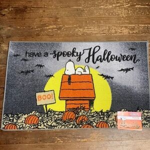 Peanuts Snoopy Halloween/Fall Accent Rug